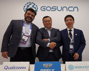 Geely, 퀄컴 및 Gosuncn과 협업으로 5G 및 C-V2X 지원 차량 출시 목표